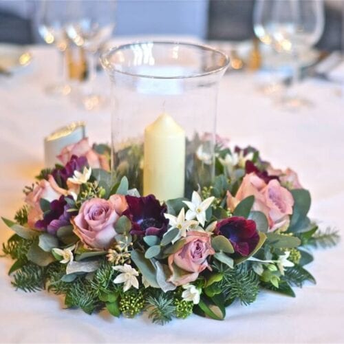 Candle Garland Designs Greenfingers Florists